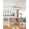 Z-Lite Carnaby Pendant, 10-Light, 12 In.W x 42.25 In.L x 12 In.H, Modern Gold/Clear Ribbed 7504-42L-MGLD - alternate 8